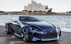 Desktop image. Lexus LF-LC Blue Concept 2012. ID:57929