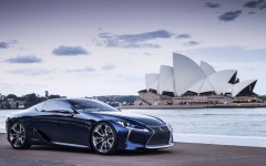Desktop image. Lexus LF-LC Blue Concept 2012. ID:57931