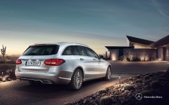 Desktop image. Mercedes-Benz C-Class Estate 2015. ID:58386