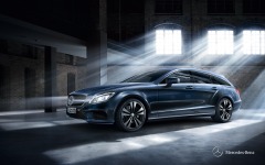 Desktop wallpaper. Mercedes-Benz CLS Shooting Brake 2015. ID:58440