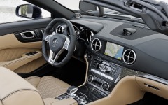 Desktop image. Mercedes-Benz SL 65 AMG Roadster 2015. ID:58542