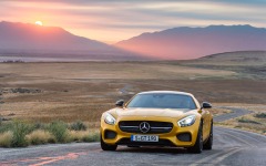 Desktop wallpaper. Mercedes-AMG GT 2015. ID:58558