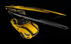 Desktop wallpaper. Mercedes-AMG GT S Cigarette Racing 50 Marauder Concept 2016. ID:58578