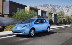 Desktop wallpaper. Nissan LEAF 2012. ID:20401