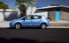 Desktop wallpaper. Nissan LEAF 2012. ID:20402