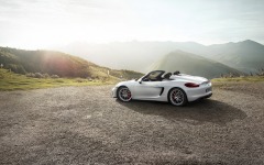 Desktop image. Porsche Boxster Spyder 2015. ID:59639