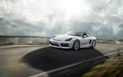 Desktop image. Porsche Boxster Spyder 2015. ID:59640