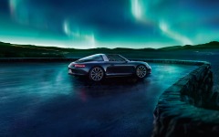 Desktop wallpaper. Porsche 911 Targa 4S 2015. ID:59784