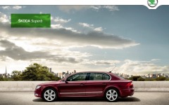 Desktop image. Skoda Superb 2011. ID:18049