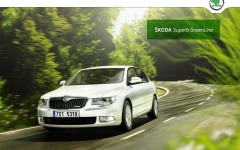 Desktop wallpaper. Skoda Superb 2011. ID:18050