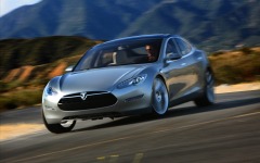 Desktop wallpaper. Tesla Model S Alpha Protatype 2012. ID:17339