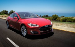 Desktop wallpaper. Tesla Model S 2013. ID:60456