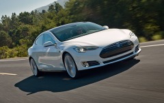 Desktop wallpaper. Tesla Model S 2013. ID:60459