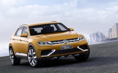 Desktop image. Volkswagen CrossBlue Coupe Concept 2013. ID:60881