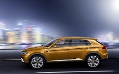 Desktop image. Volkswagen CrossBlue Coupe Concept 2013. ID:60883