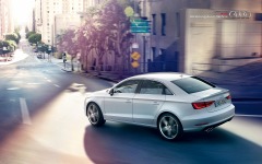 Desktop wallpaper. Audi A3 Sedan 2015. ID:61168