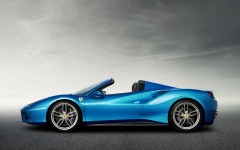 Desktop wallpaper. Ferrari 488 Spider 2016. ID:75050