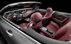 Desktop wallpaper. Mercedes-Benz S-Class Cabriolet 2017. ID:75692