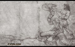 Desktop wallpaper. Conan: The Dark Axe. ID:10471