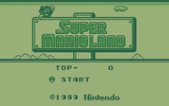Desktop image. Super Mario Land. ID:76782