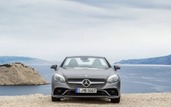 Desktop wallpaper. Mercedes-Benz SLC 300 AMG 2016. ID:77318