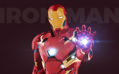 Desktop wallpaper. Iron Man