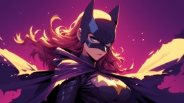 Desktop wallpaper. Batgirl