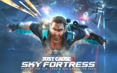 Desktop wallpaper. Just Cause 3: Sky Fortress. ID:77752