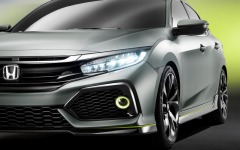 Desktop wallpaper. Honda Civic Hatchback Prototype 2016. ID:77982