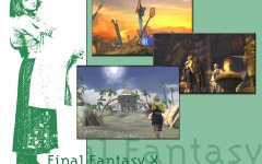 Desktop wallpaper. Final Fantasy 10. ID:10822