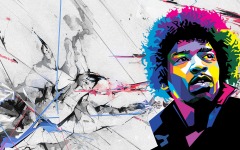Desktop image. Jimi Hendrix. ID:84732