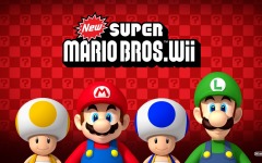 Desktop image. New Super Mario Bros. Wii. ID:86222