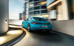 Desktop wallpaper. Porsche 718 Cayman S 2017. ID:92878