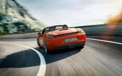 Desktop wallpaper. Porsche 718 Boxster S 2017. ID:92906