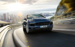 Desktop wallpaper. Porsche Cayenne S 2017. ID:93220