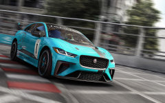 Desktop wallpaper. Jaguar I-PACE eTrophy 2018. ID:96331