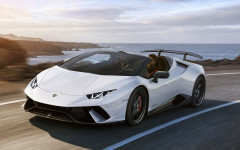 Desktop image. Lamborghini Huracan Performante Spyder 2019. ID:99817