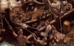 Desktop wallpaper. Age of Pirates: Caribbean Tales. ID:12271