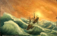 Desktop wallpaper. Age of Pirates: Caribbean Tales. ID:12272