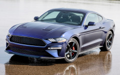 Desktop image. Ford Mustang Kona Blue 2019. ID:103579