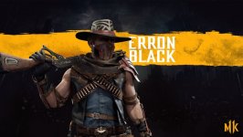 Desktop wallpaper. Erron Black