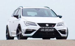 Desktop wallpaper. SEAT Leon Cupra 300 ST Widebody JE Design 2018. ID:107631