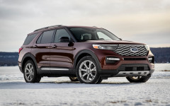 Desktop wallpaper. Ford Explorer Platinum 2020. ID:107845