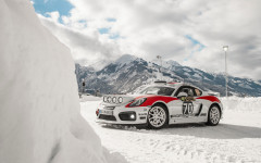 Desktop wallpaper. Porsche 718 Cayman GT4 Clubsport Rally 2019. ID:108357