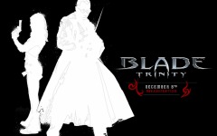 Desktop wallpaper. Blade: Trinity. ID:13279