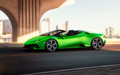 Desktop wallpaper. Lamborghini Huracán EVO Spyder 2019. ID:109936