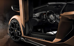 Desktop image. Lamborghini Aventador SVJ Roadster 2019. ID:110389