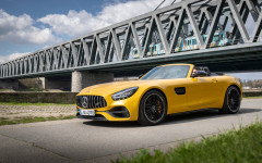 Desktop wallpaper. Mercedes-AMG GT S Roadster 2019. ID:112662