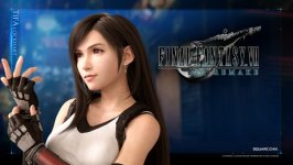 Desktop wallpaper. Tifa