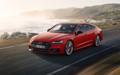 Desktop wallpaper. Audi A7 Sportback 55 TFSI e quattro 2020. ID:120230